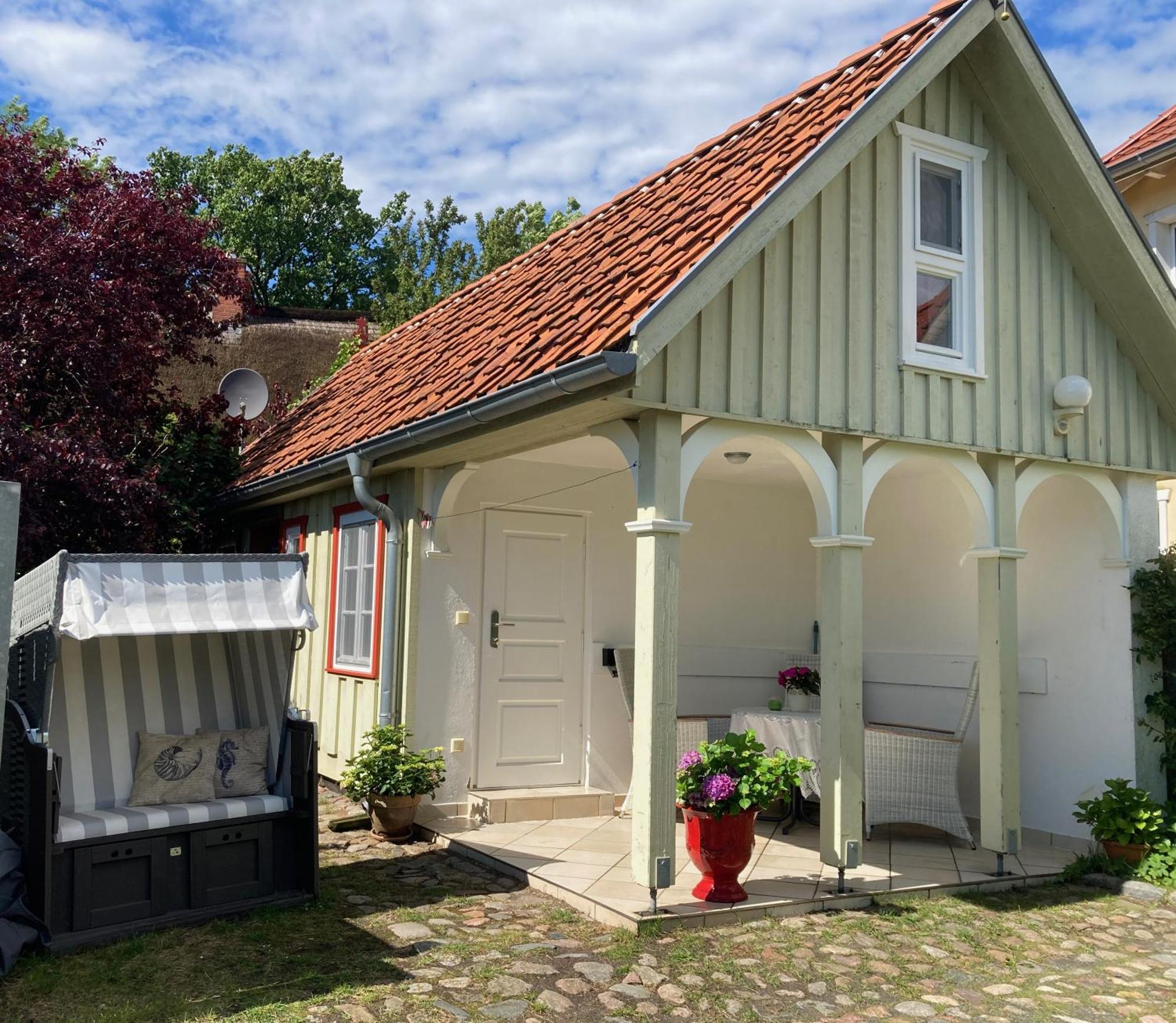 プレロー Kleines Haus Am Hafen - Ruhig Und Gruen Am Ortsrandヴィラ エクステリア 写真